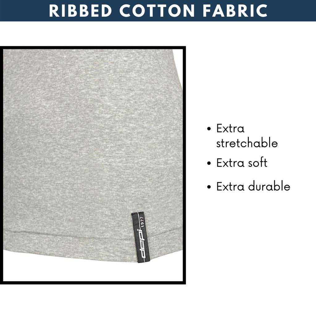 Men Round Neck Plain T-shirt Innerwear (2pcs)