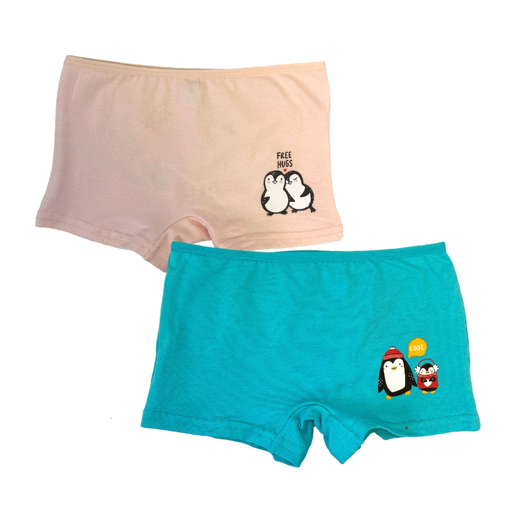 Kids Cute Girl Boxshorts (2pcs)