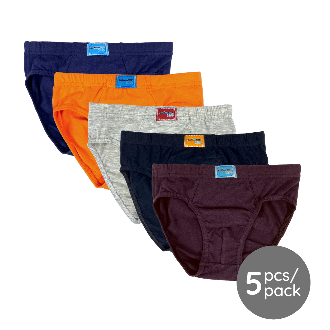 Kids Boys's Premium Cotton Brief (5pcs)
