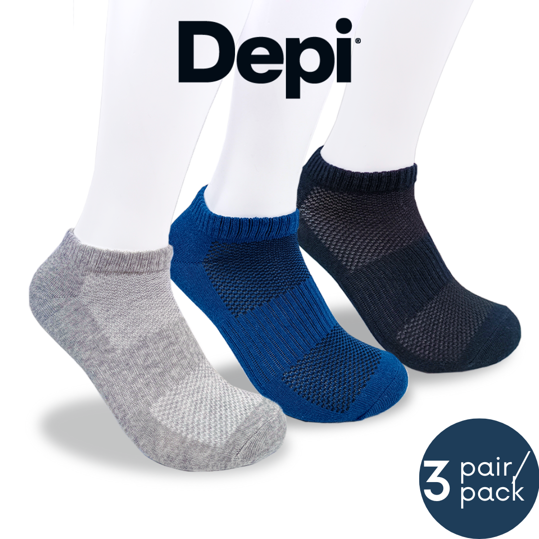Men Ankle Socks 3-pack