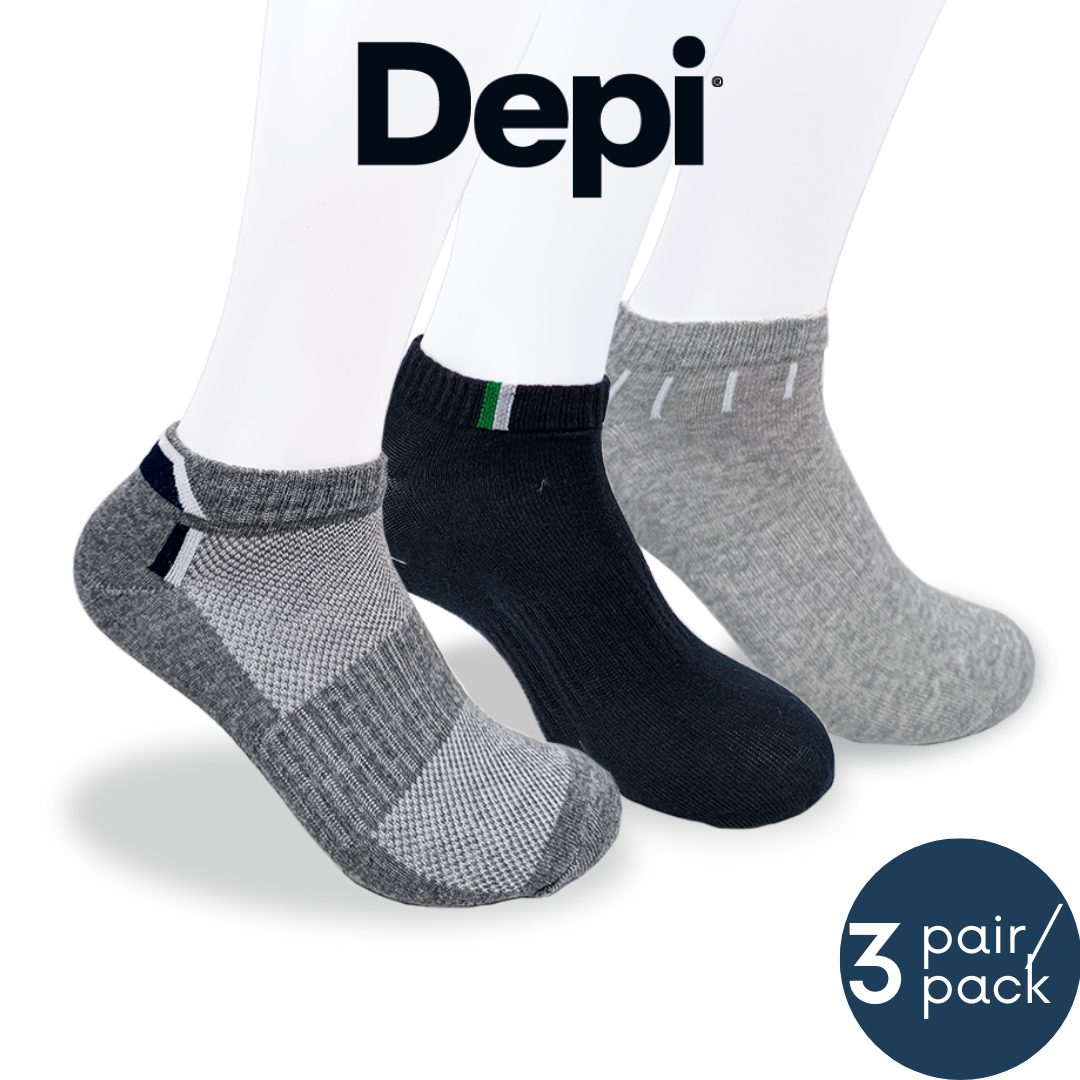 Men Ankle Socks 3-pack