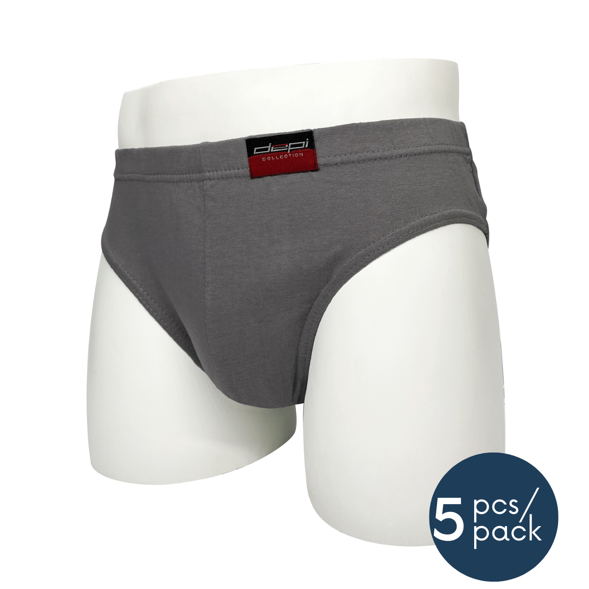 Men Underwear Brief 100% Cotton (5pcs)