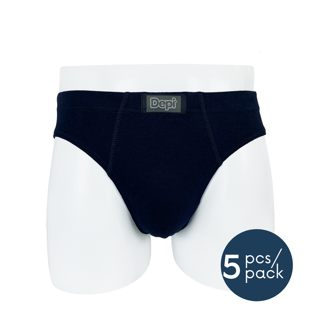 Men Underwear Brief 100% Cotton (5pcs)