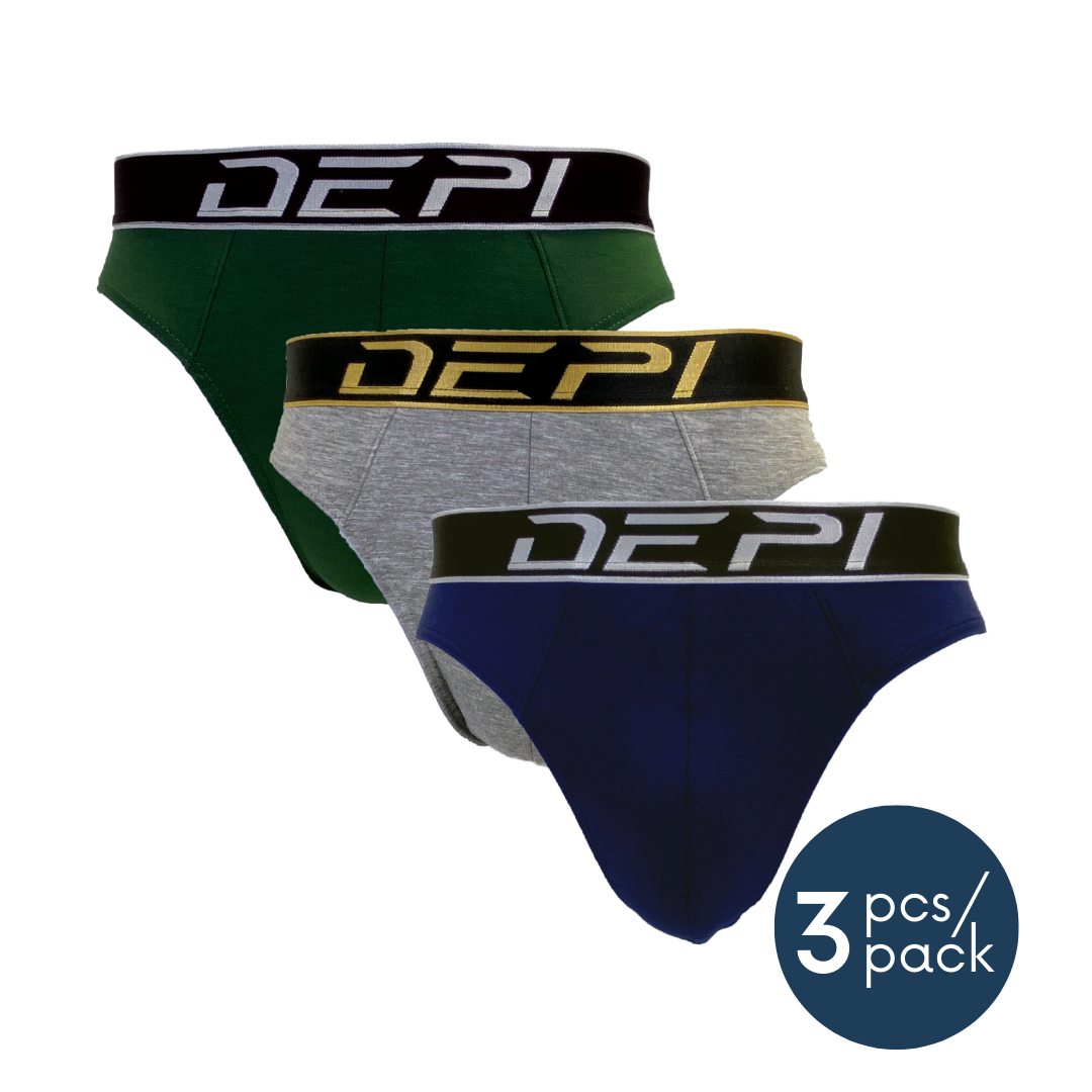 Men Underwear Premium Bamboo Brief (3pcs)