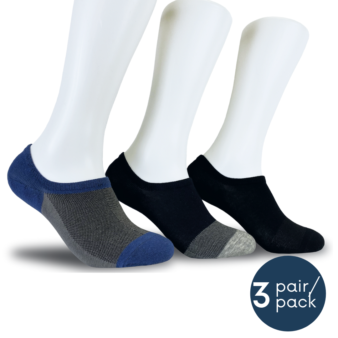Men Low Cut Socks 3-pack
