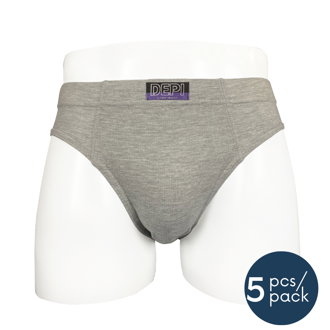 Men Underwear Brief 100% Cotton (5pcs)