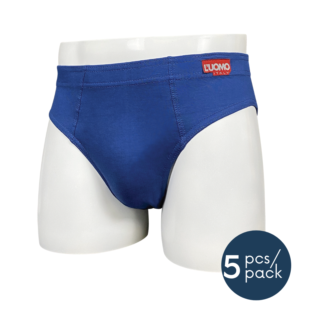 L'uomo Men Brief 100% Cotton (5pcs)