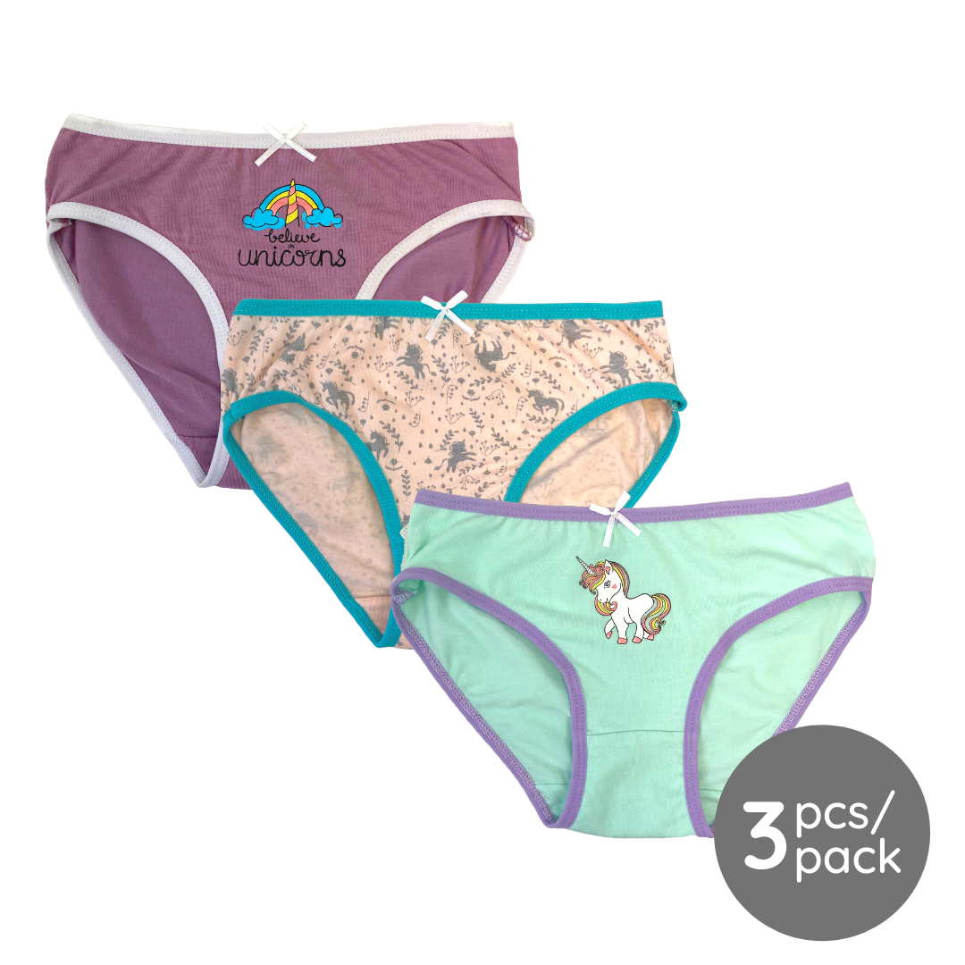 Kids Cute Girl Panties (3pcs)