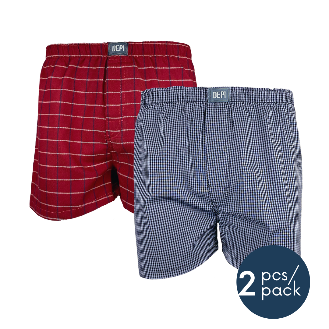 Men Boxer Shorts (2pcs)