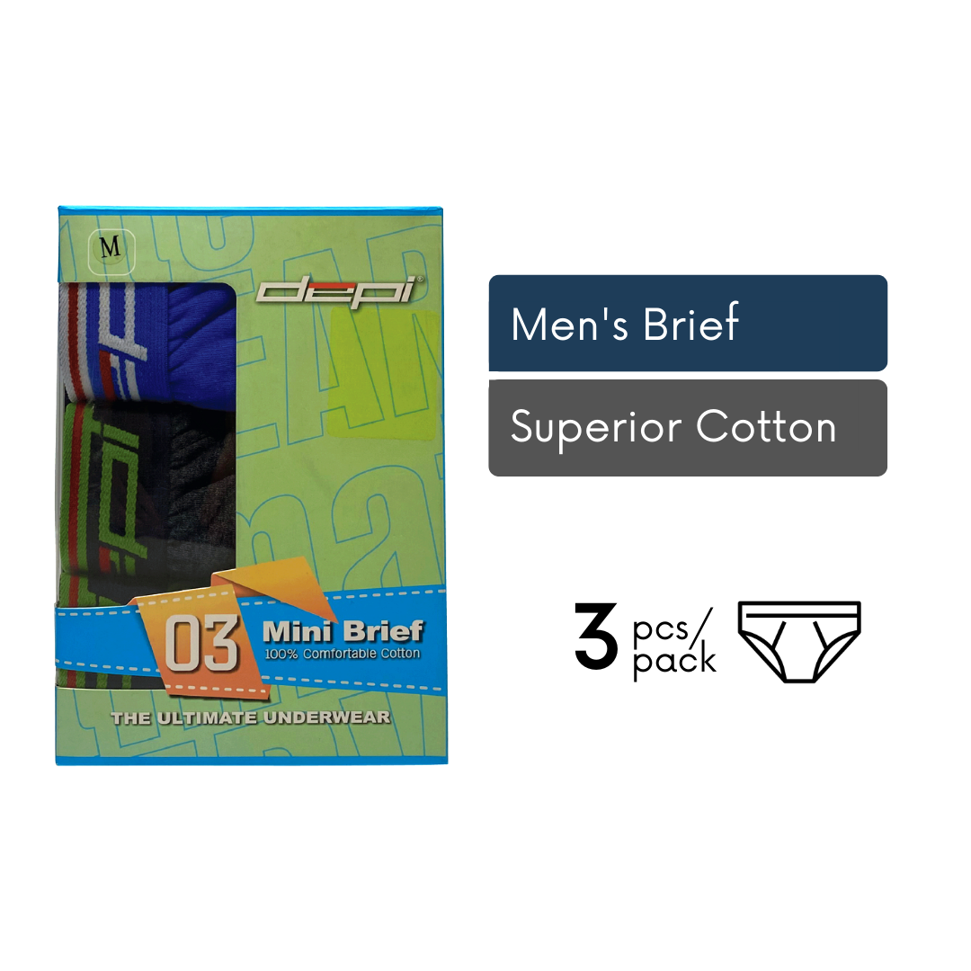 Men Underwear Classic Brief (3pcs)