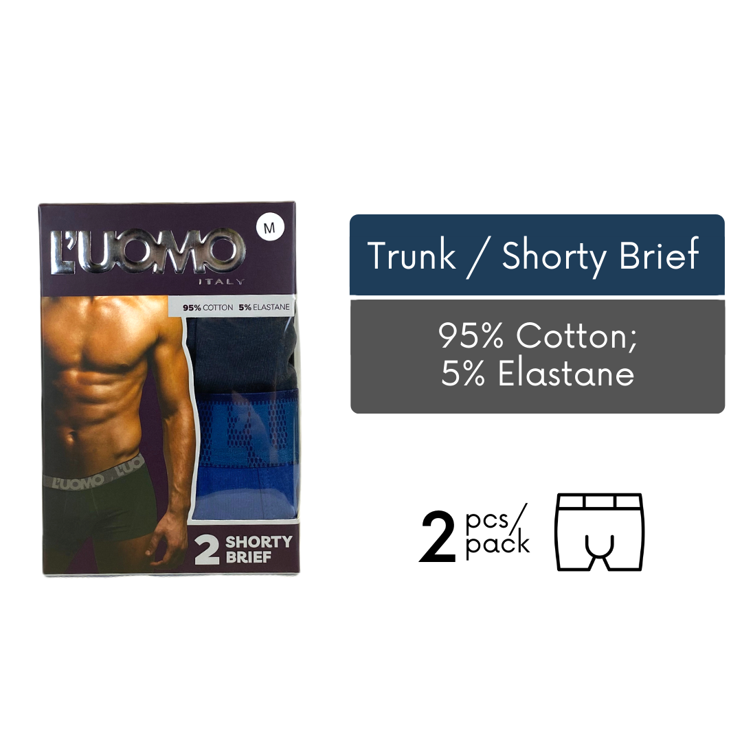 L'uomo Premium Cotton Stretch Brief (2pcs)
