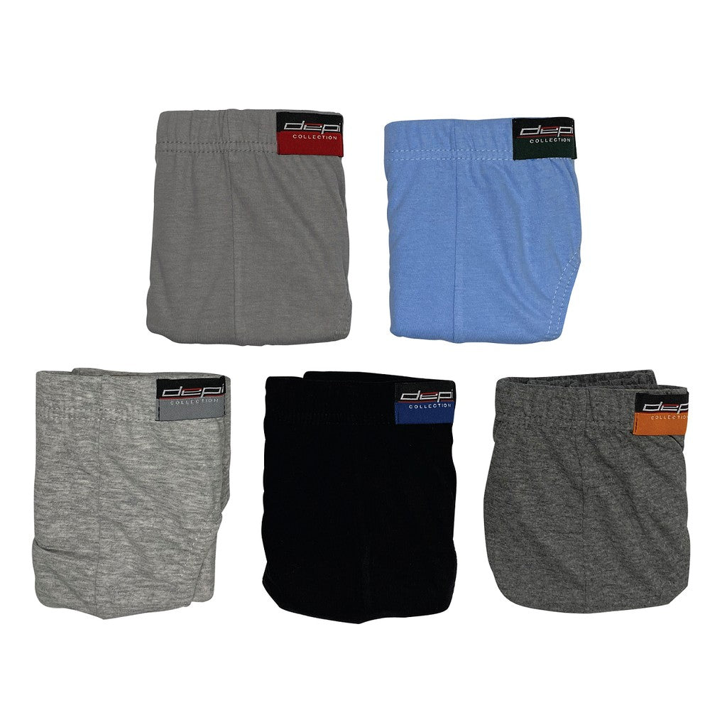 Men Underwear Brief 100% Cotton (5pcs)