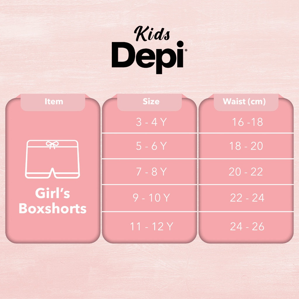 Kids Cute Girl Boxshorts (2pcs)