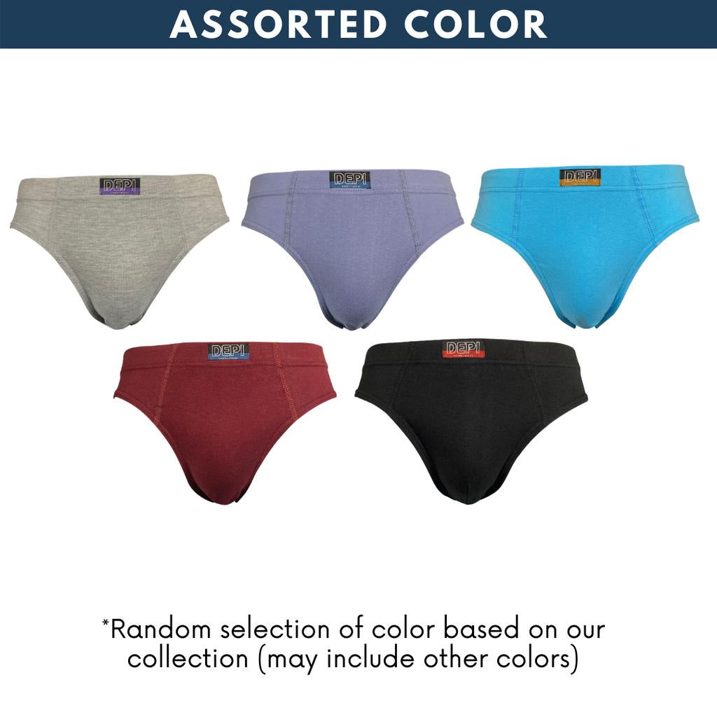 Men Underwear Brief 100% Cotton (5pcs)