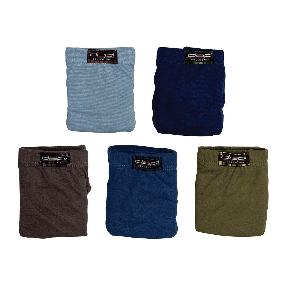 Men Underwear Brief 100% Cotton (5pcs)