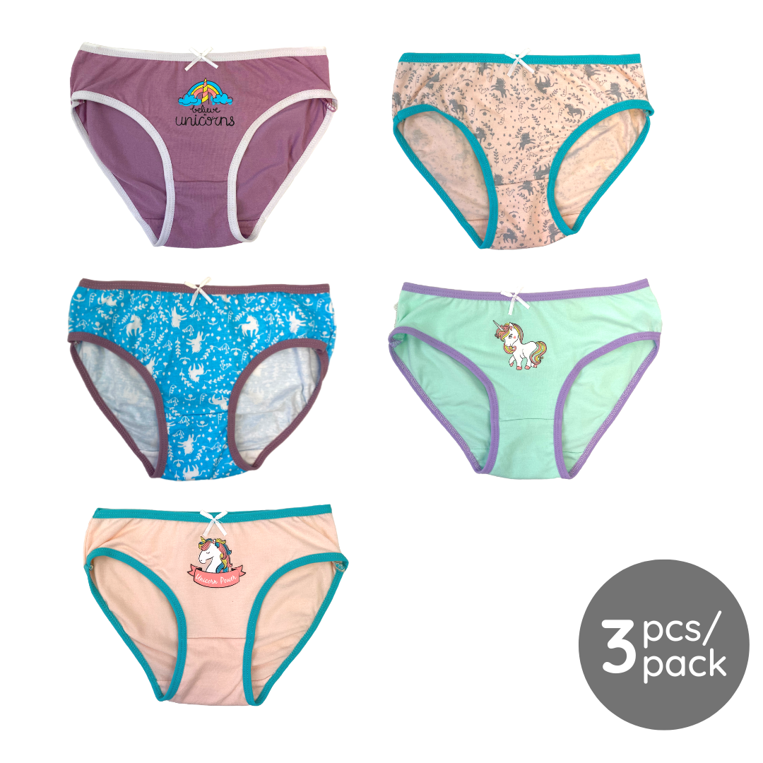 Kids Cute Girl Panties (3pcs)