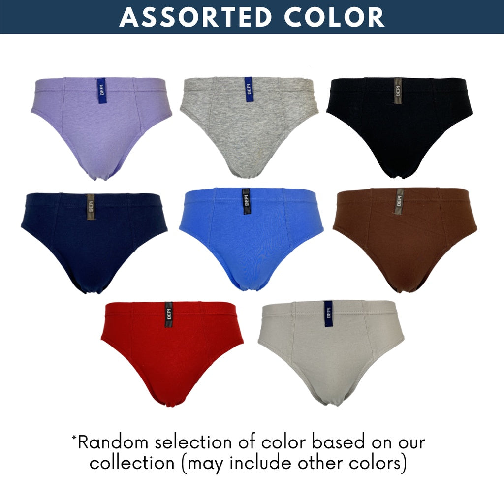 Men Underwear Brief 100% Cotton (5pcs)