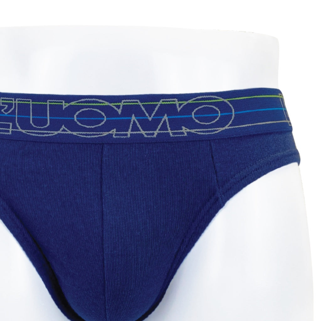 L'uomo Men Brief 100% Cotton (3pcs)