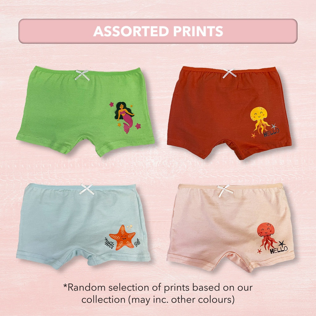 Kids Cute Girl Boxshorts (2pcs)