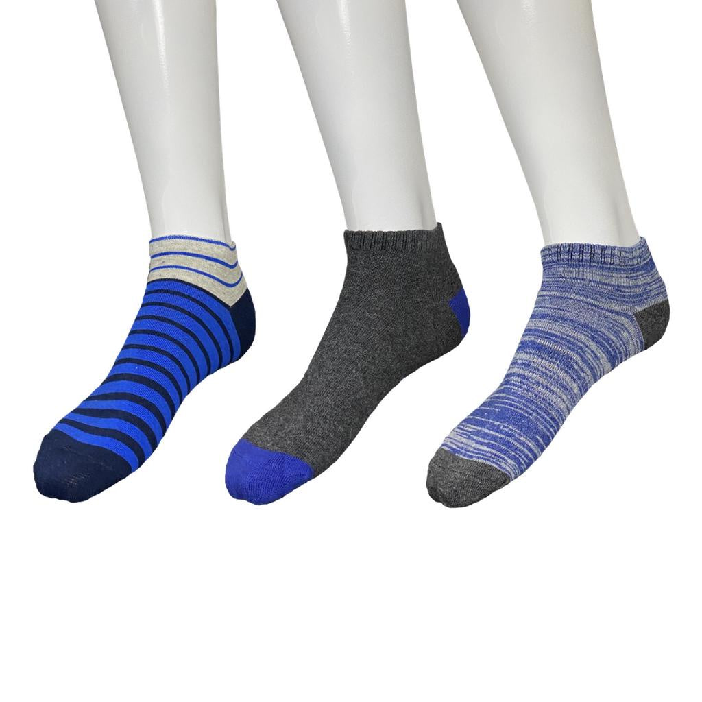 Men Casual Ankle Socks 3-pack