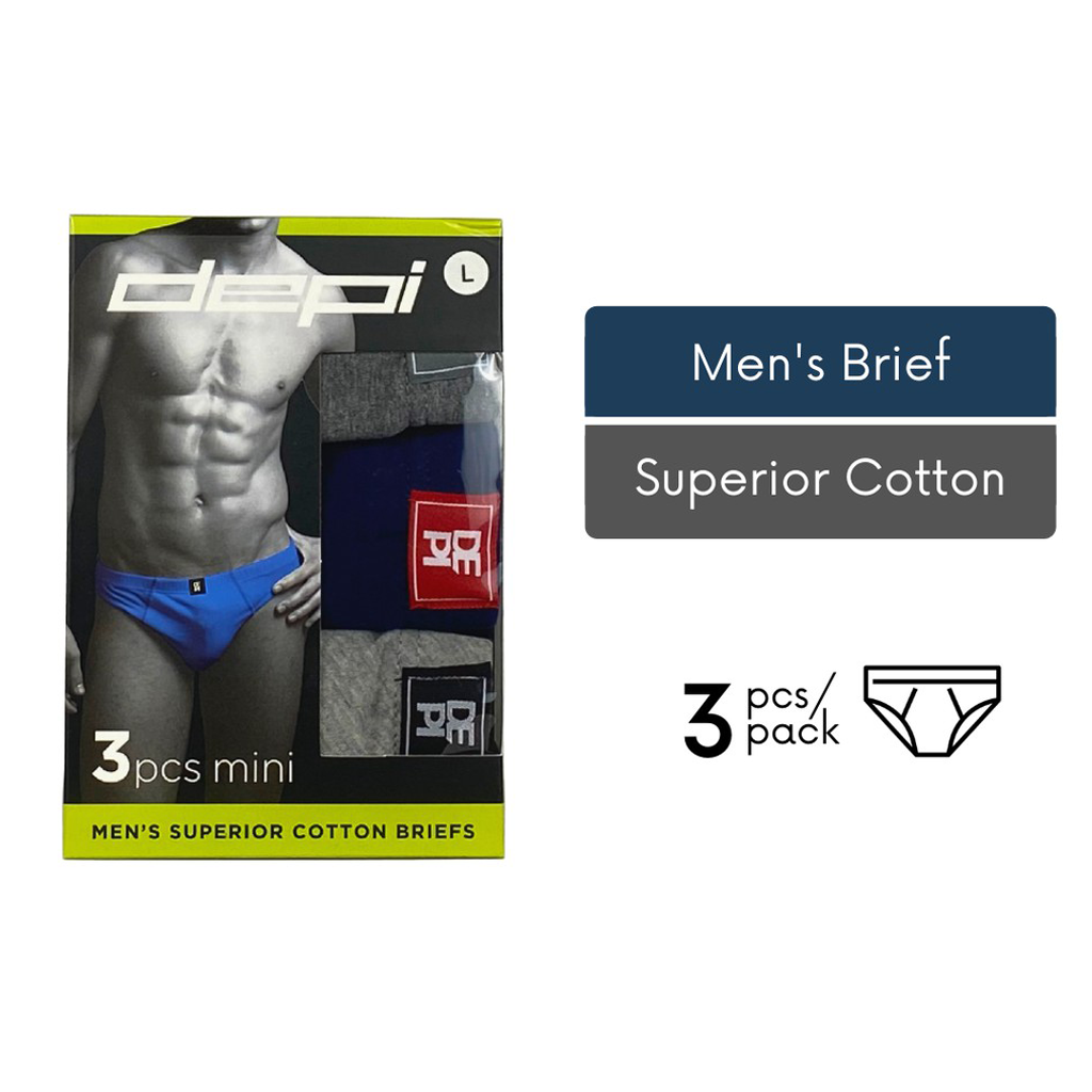 Men Underwear Brief Superior Cotton (3pcs)