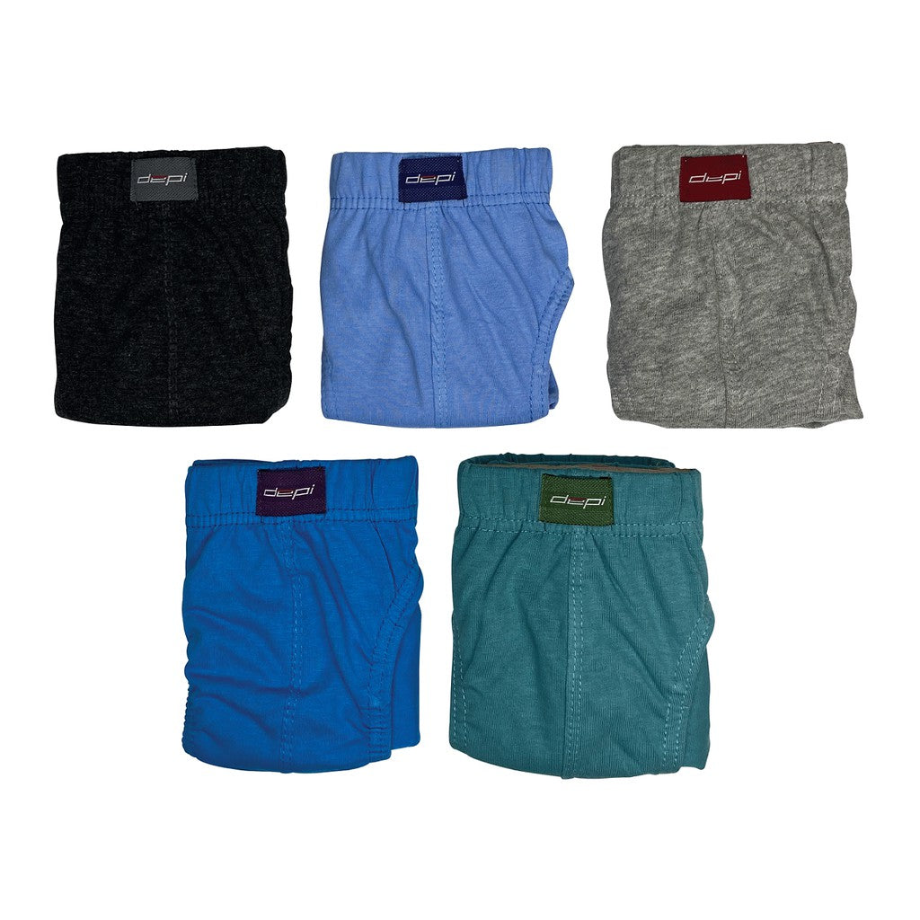 Men Underwear Brief 100% Cotton (5pcs)
