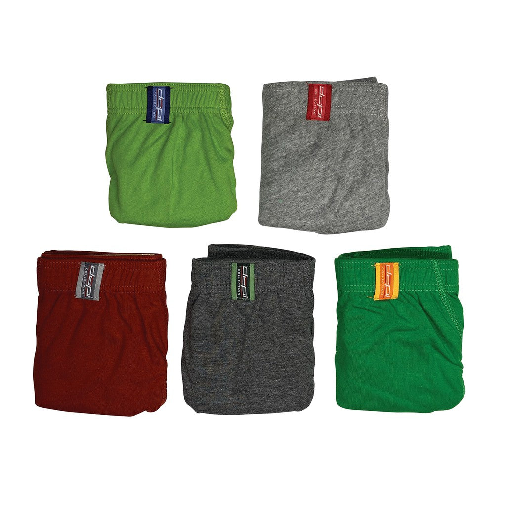Men Underwear Brief 100% Cotton (5pcs)