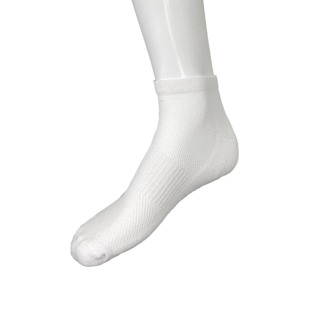 Men Ankle White Sports Socks 3-pack