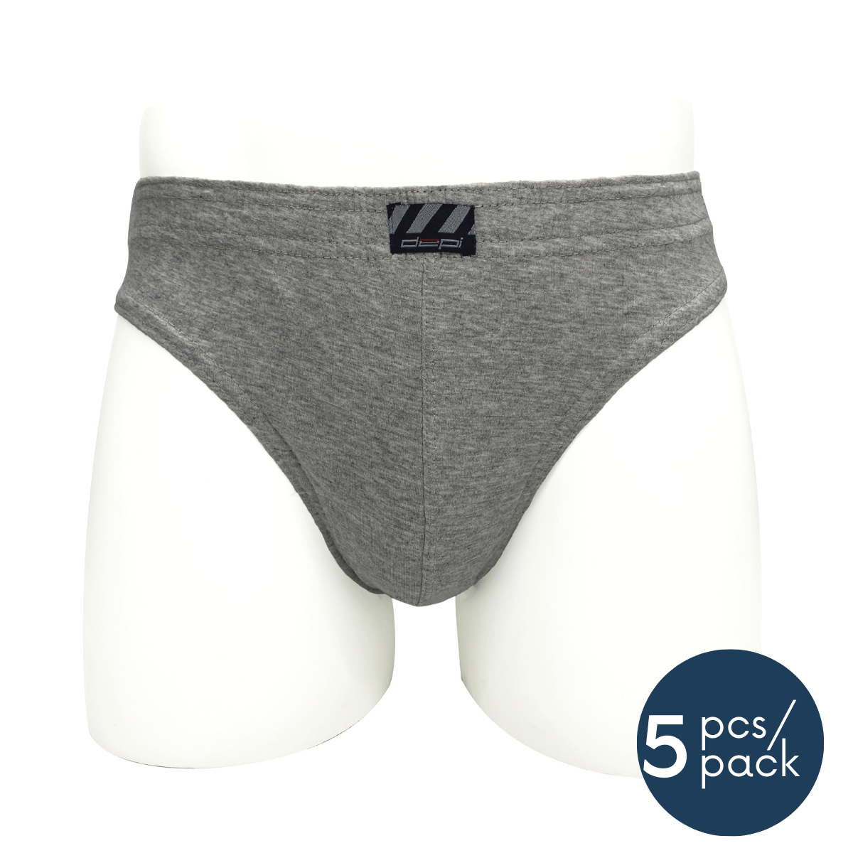 Men Underwear Brief 100% Cotton (5pcs)