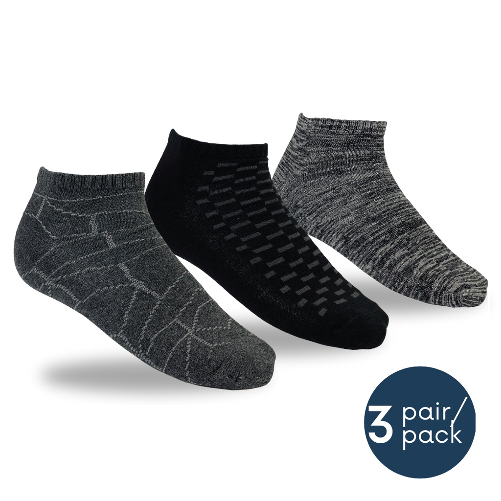 Men Ankle Socks 3-pack