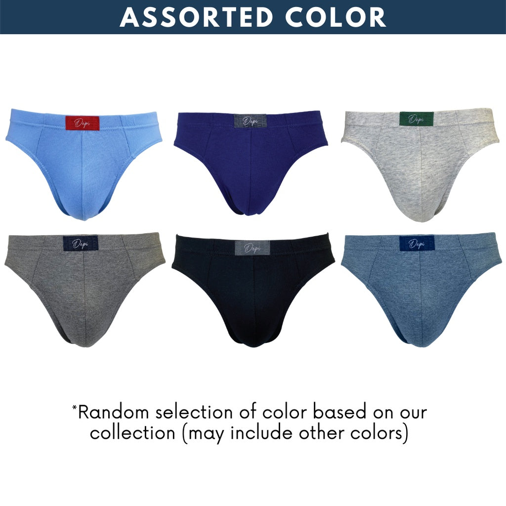 Men Underwear Brief 100% Cotton (5pcs)