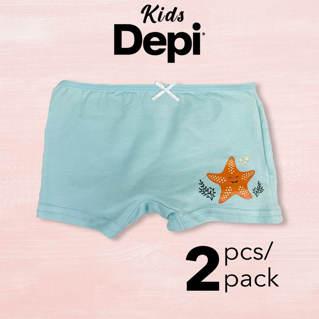 Kids Cute Girl Boxshorts (2pcs)