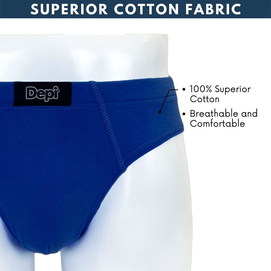 Men Underwear Brief 100% Cotton (5pcs)