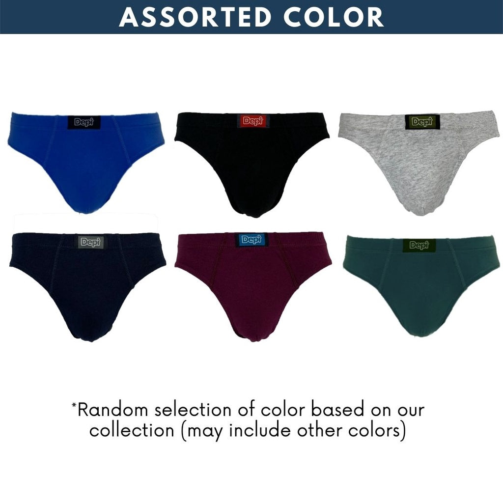 Men Underwear Brief 100% Cotton (5pcs)