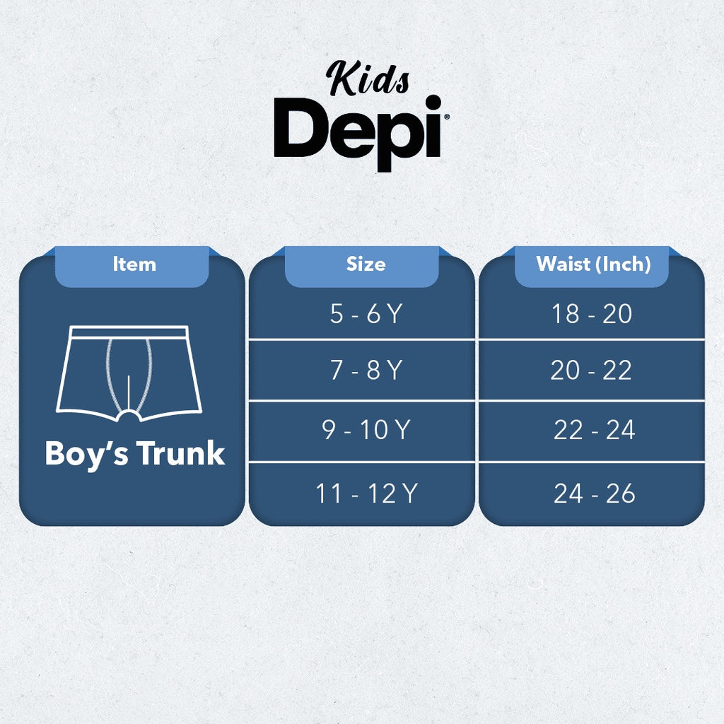 Kids Boy Premium Cotton Trunk