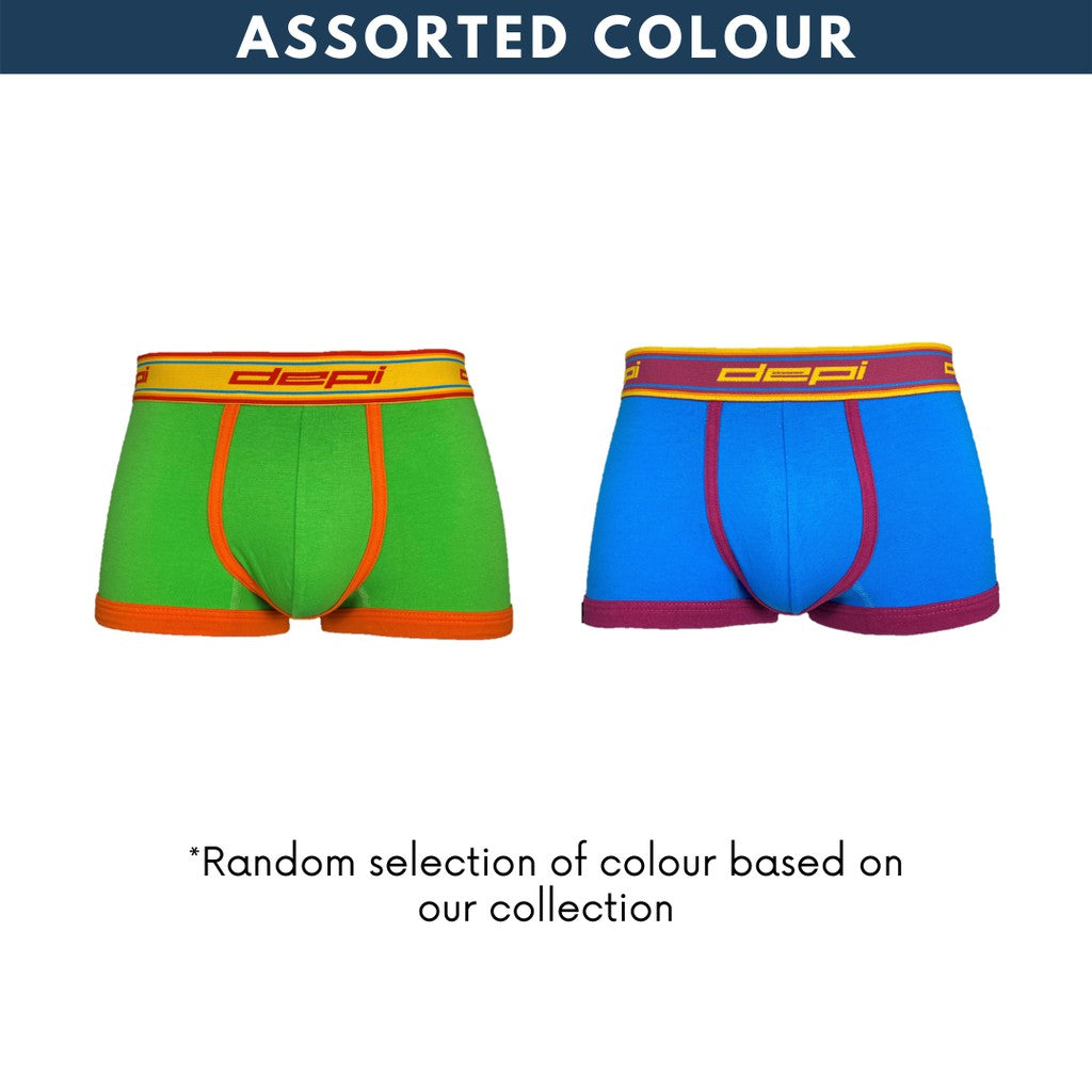 Men Sporty Brief Trunk (2pcs)