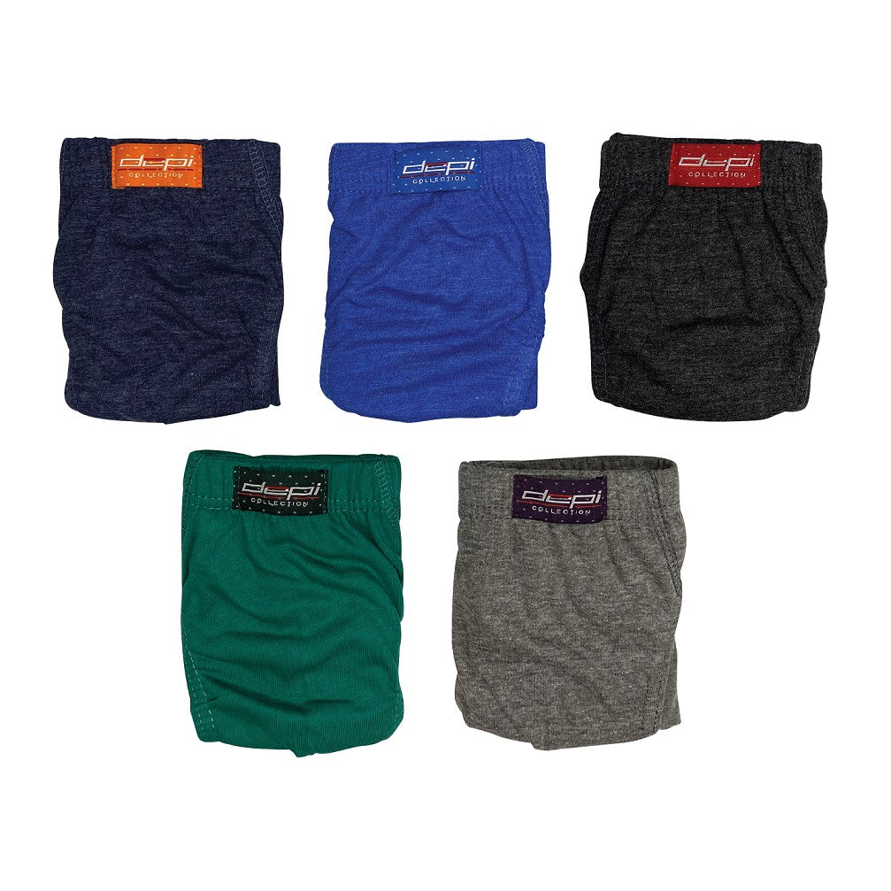 Men Underwear Brief 100% Cotton (5pcs)
