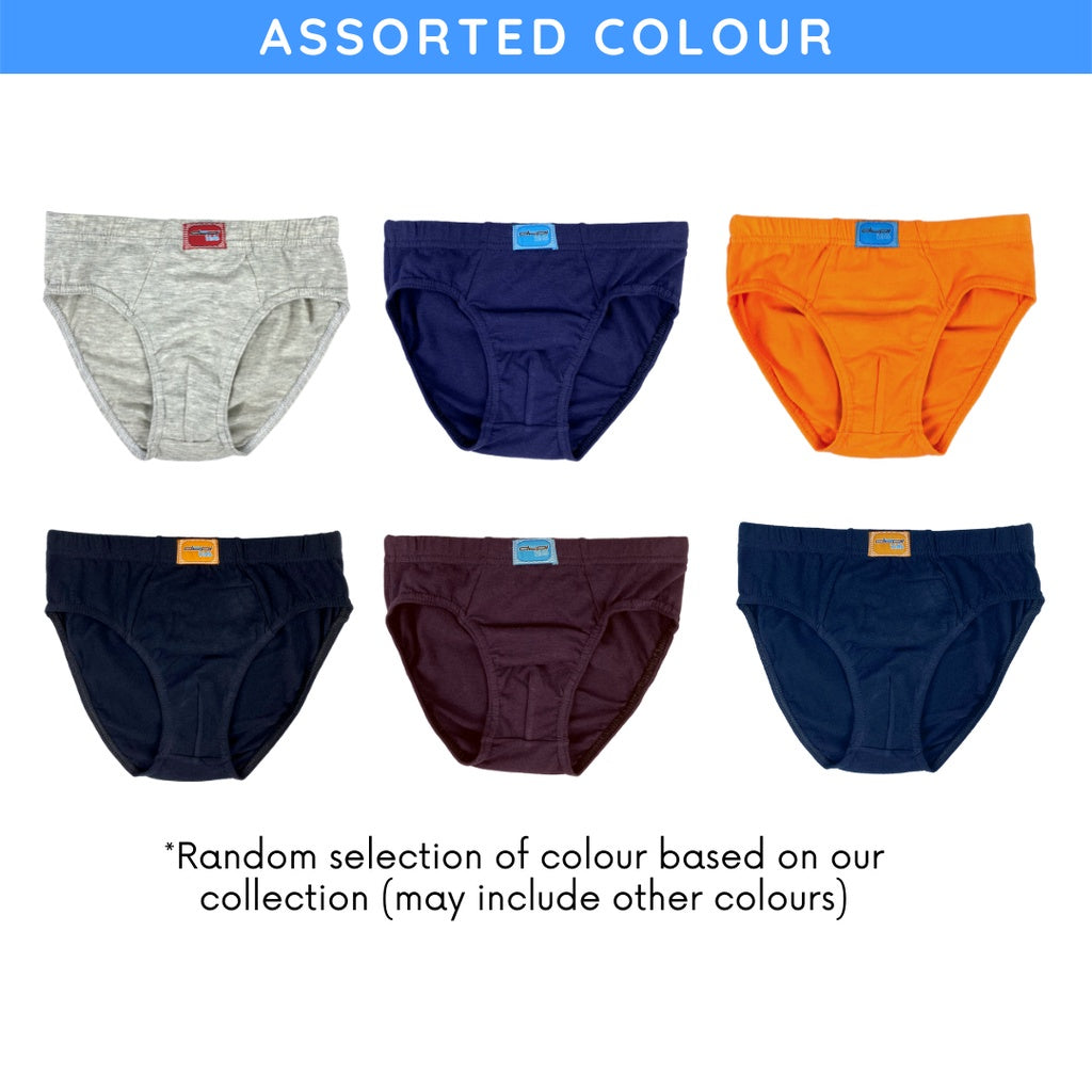 Kids Boys's Premium Cotton Brief (5pcs)