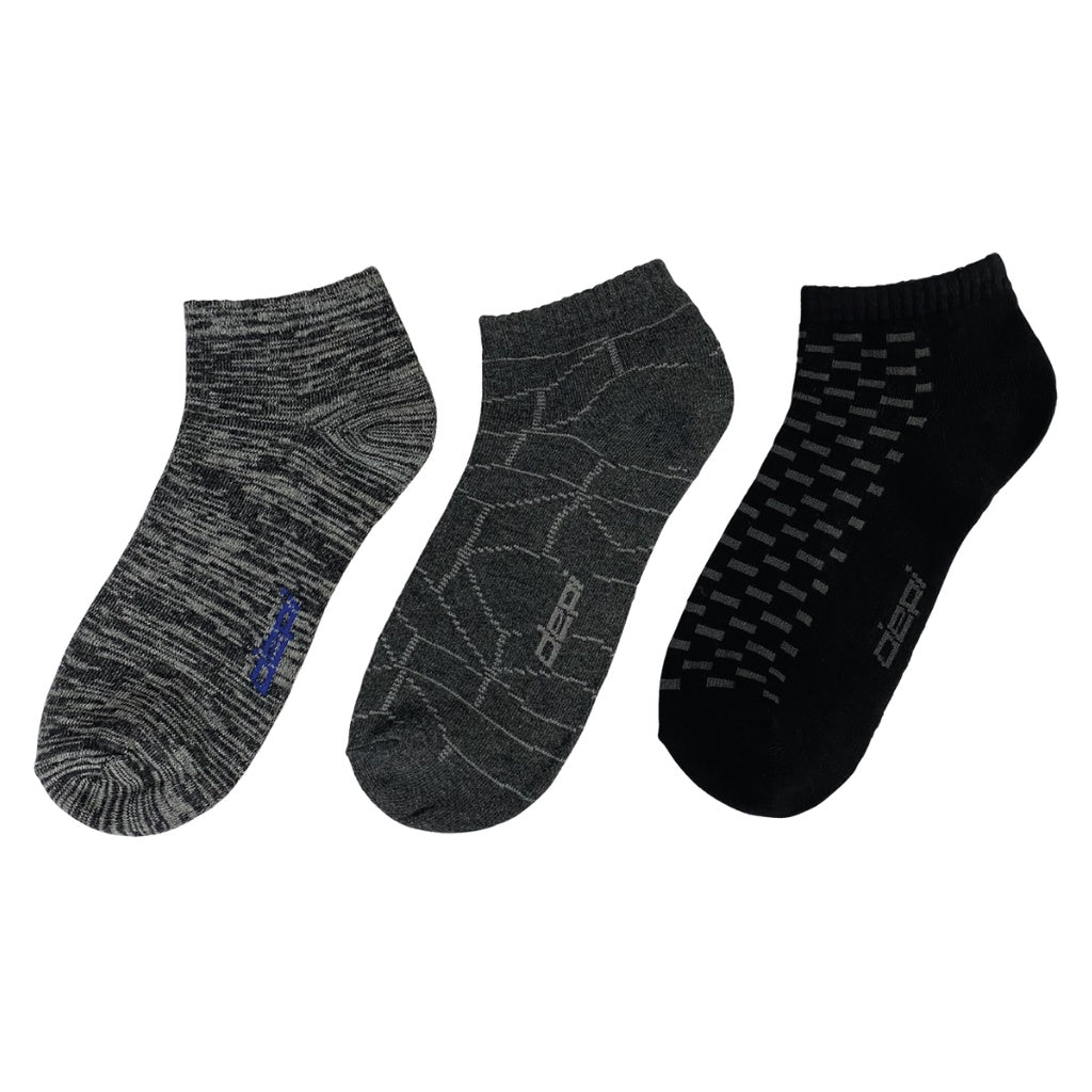 Men Ankle Socks 3-pack
